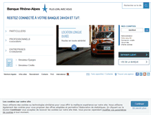 Tablet Screenshot of banque-rhone-alpes.fr